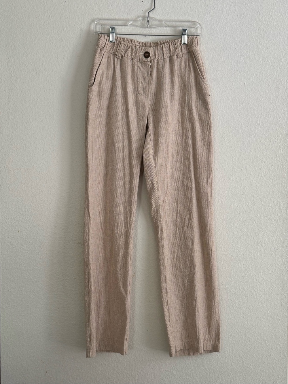 Organic Natural Cotton Tan Pants